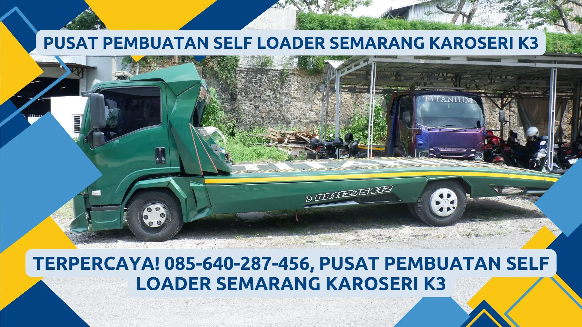 Self Loader Superior, Pusat Pembuatan Self Loader Semarang Karoseri K3