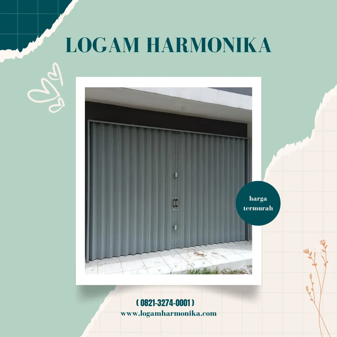 JUAL PINTU HARMONIKA KUTAI TIMUR www.logamharmonika.com