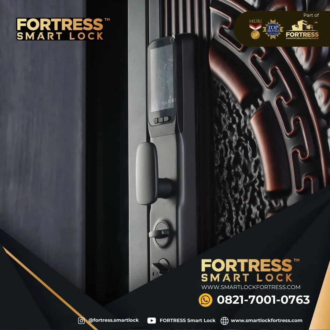 (FORTRESS) Smart Door Lock Face Id Di Melawi