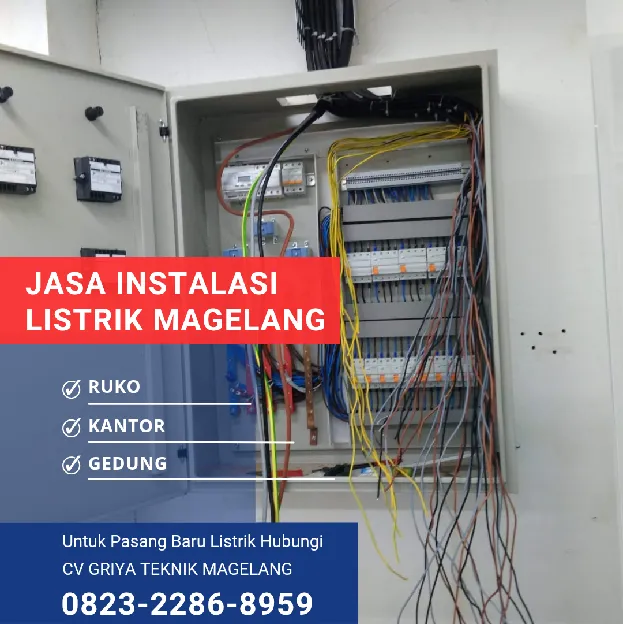 Jasa Listrik Industri & Rumah Tangga di Magelang,Profesional & Bergaransi 0823,2286,8959