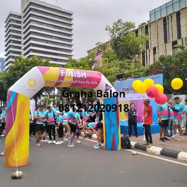 Jual Balon Gate Start Finish Jakarta Utara. Hub 081212020918