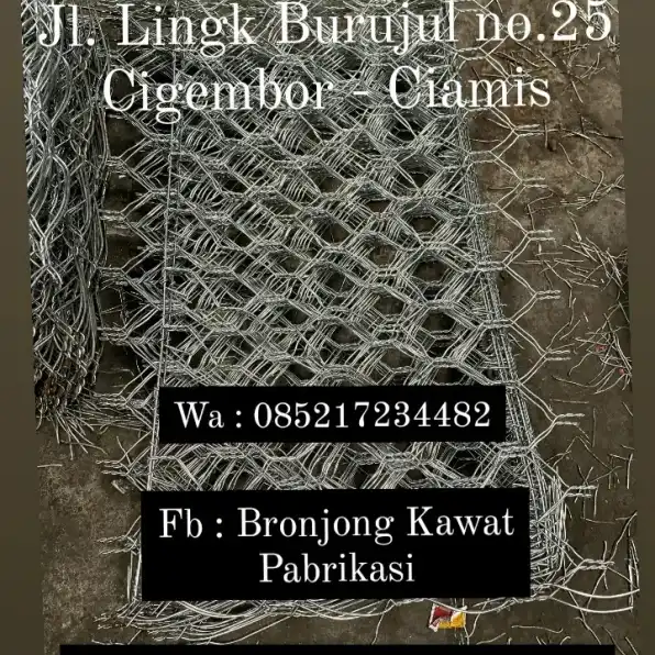 Diskon !!! 085217234482, Pabrik Bronjong Kawat Maccaferri di Surabaya