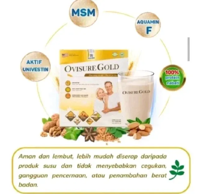 Susu Ovisure Gold Menghilangkan Nyeri Sendi Di Bandung