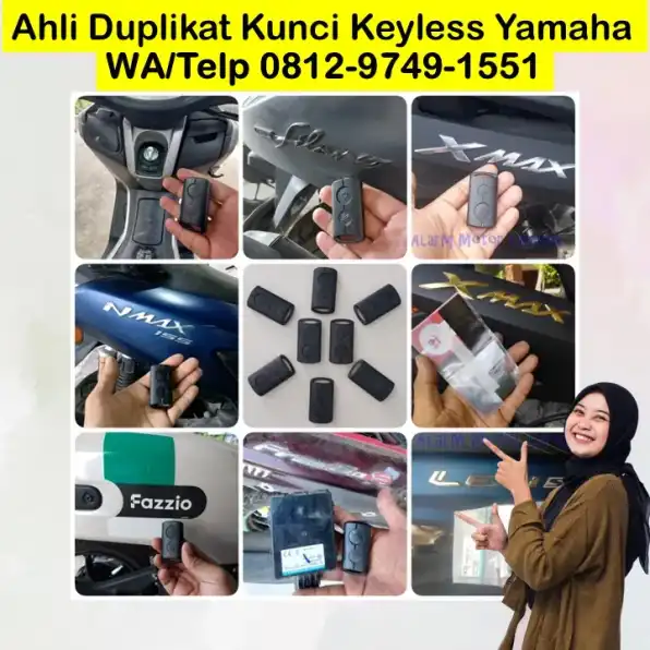 0812-9749-1551(Wa), Duplikat Remote Motor 26 Yamaha Nmax Lexi Freego Aerox Majalengka