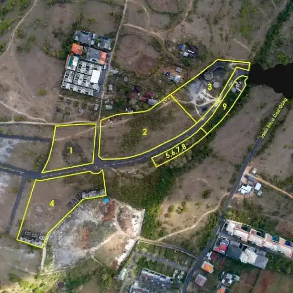 Dijual 3,05 Ha. Jl. Binginsari Timur Patung GWK Goa Gong Ungasan Kuta Selatan