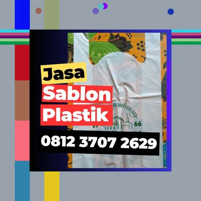 Jasa Sablon Plastik Kresek di Kulon Progo