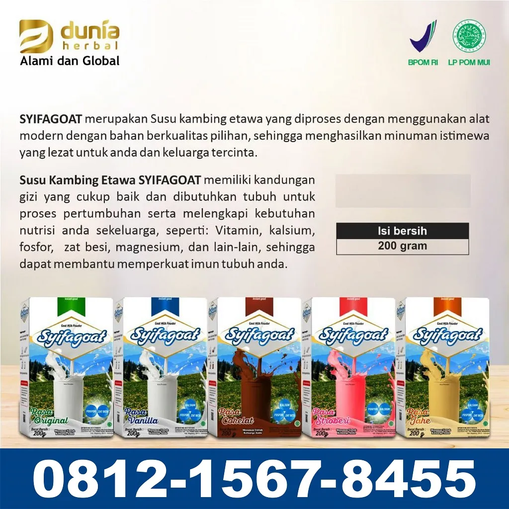 0812-1567-8455 Supplier Susu Kambing Etawa Syifagoat Di Blora Boyolali Brebes