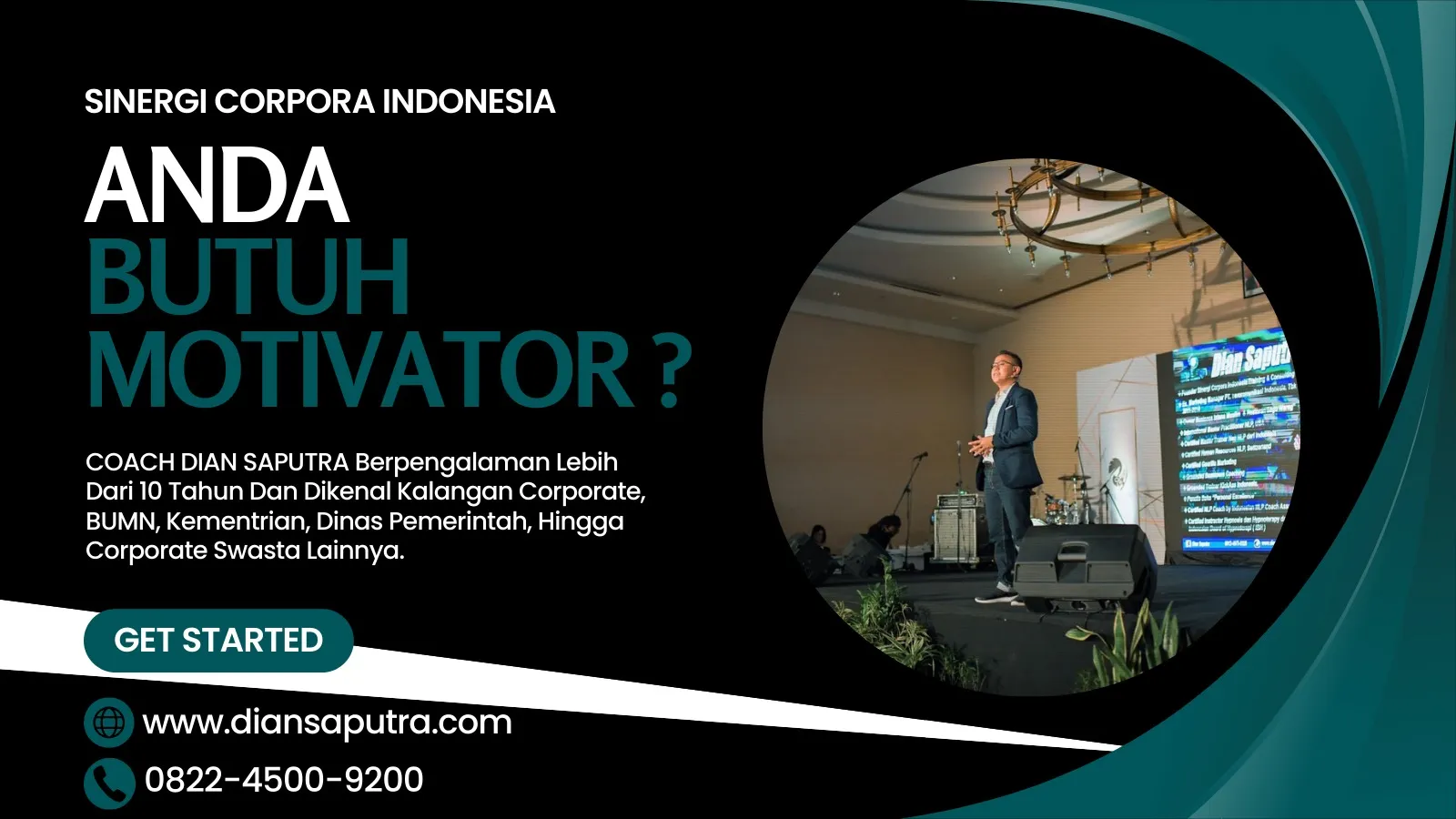 Pembicara Motivator Pacet, Terpercaya & Solutif, Dian Saputra