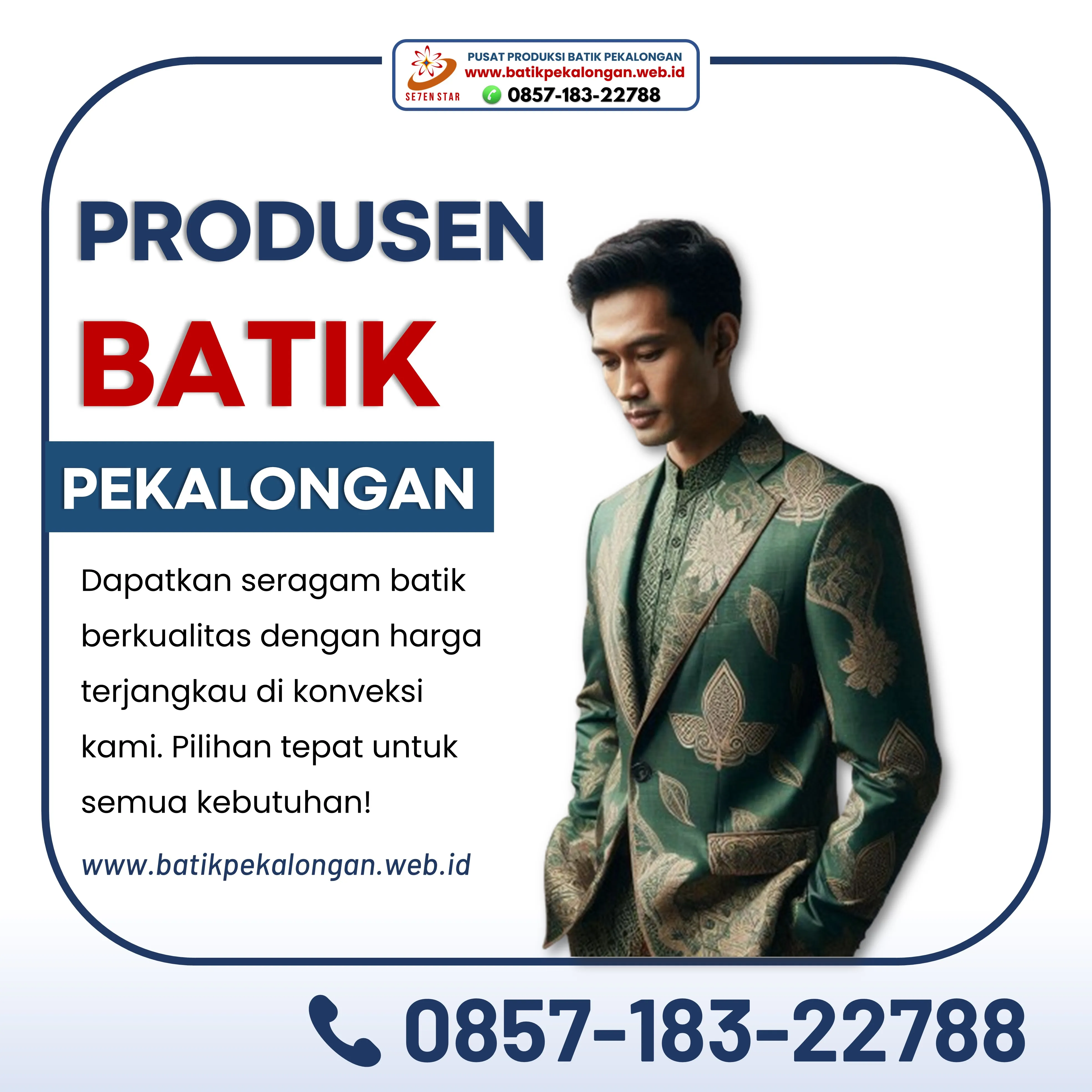 Pabrik Seragam Batik SMP Terkemuka di Pekalongan