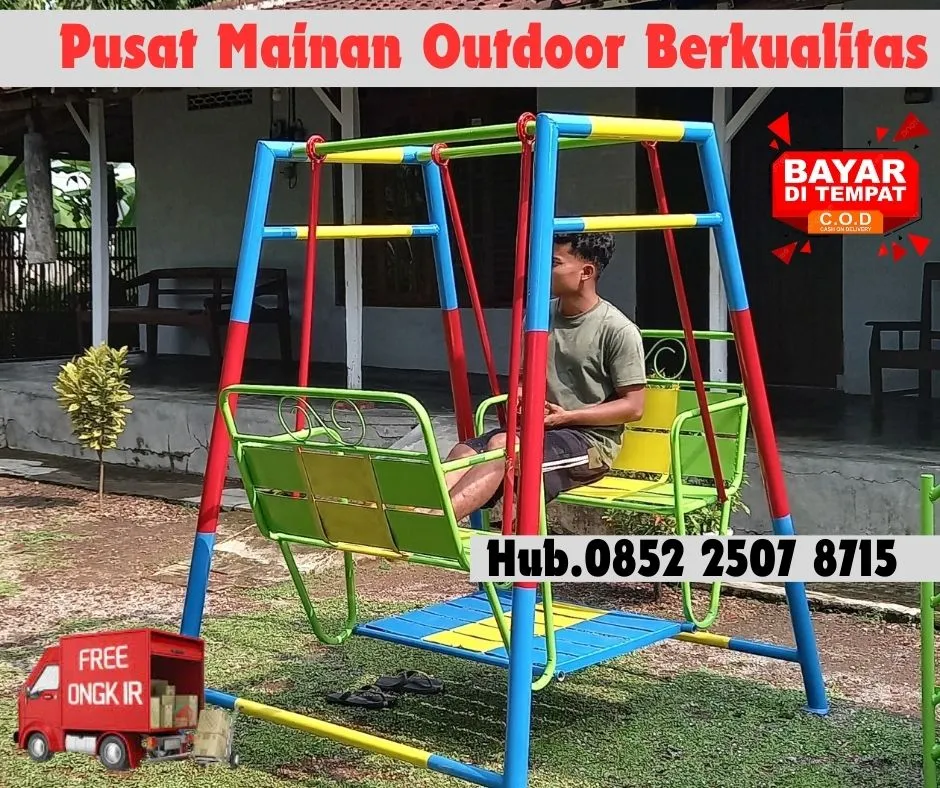 Hub 0852-2507-8715 TERPECAYA !! Perosotan Anak Tk Dan Mainan Tk Dari Besi Kec Wedi Klaten Bayar COD Free Ongkir