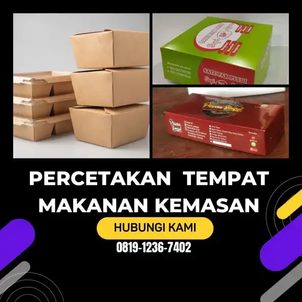 TERLARIS!! WA.0819-1236-7402 Jasa Percetakan kardus Makanan Di Sragen