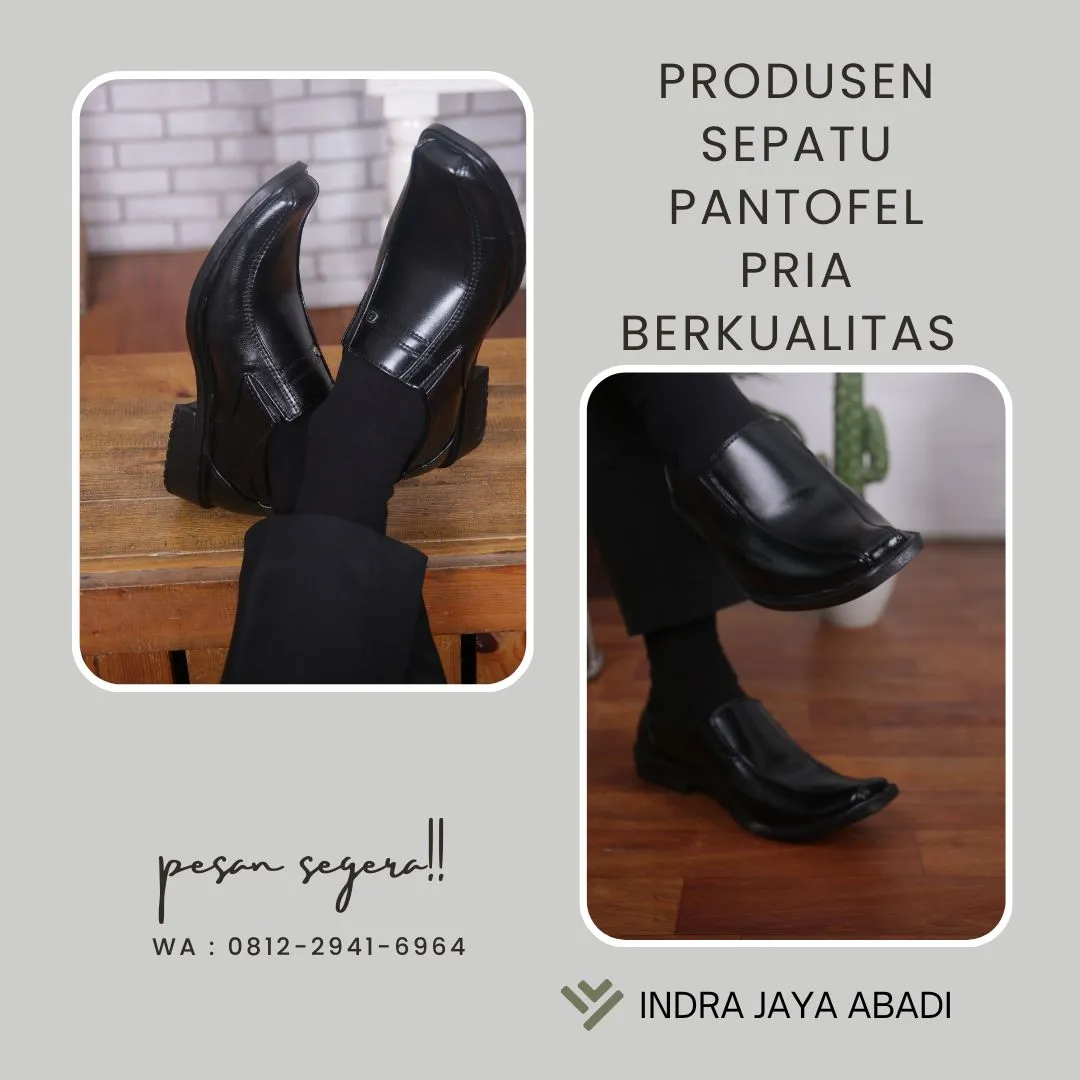 Produksi Sepatu Pantofel Pria Berkualitas Bengkulu Utara, Bengkulu