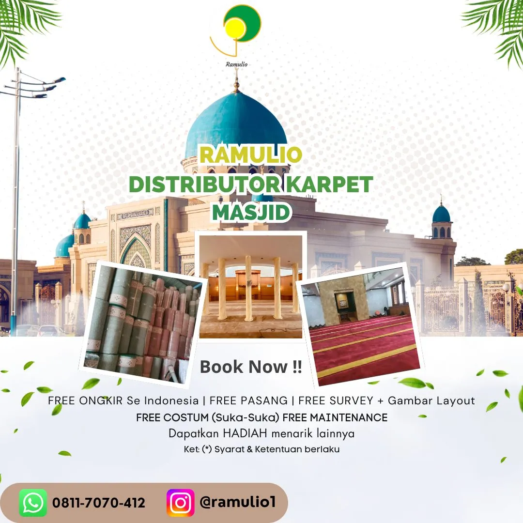 DISKON BESAR, Jual Harga Grosir Karpet Masjid Murah Tanah Bumbu, Alamat Grosir Karpet Masjid Jakarta Boalemo