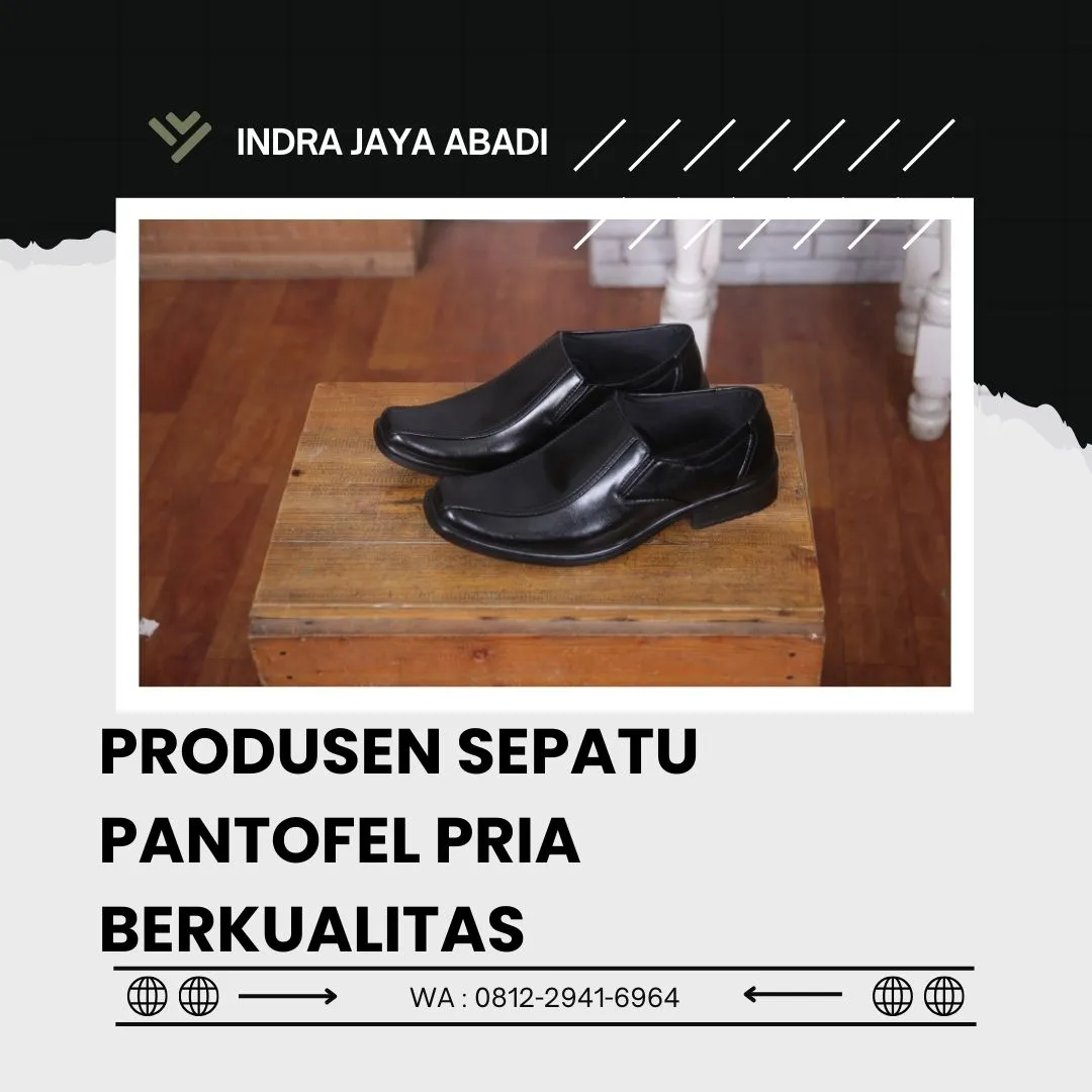 Pusat Sepatu Pantofel Pria Berkualitas Lebong, Bengkulu