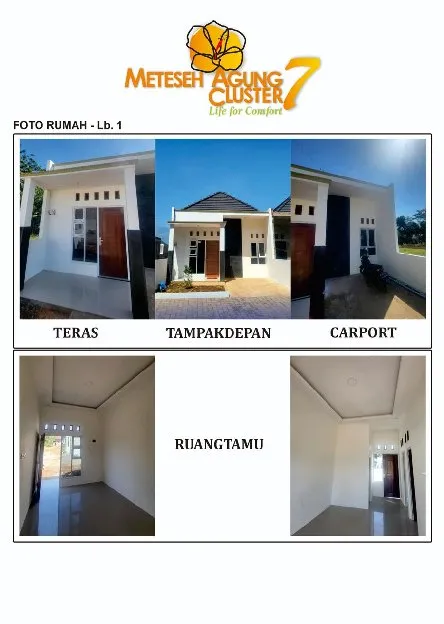Rumah Cluster Non Subsidi di Meteseh Boja