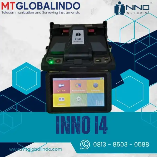 Fusion Splicer INNO i4 Active V-Groove Cladding Alignment