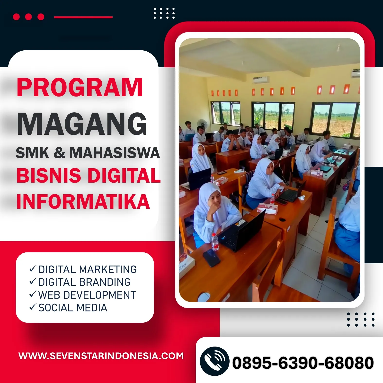 Hub 0895-6390-68080, Daftar Magang Digital Marketing di Kepanjen - Kesempatan Emas untukmu!