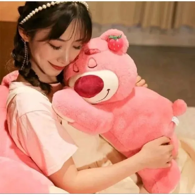 Boneka Lotso Toys Story Lying - Boneka Lotso Rebah Bahan Halus Lembut