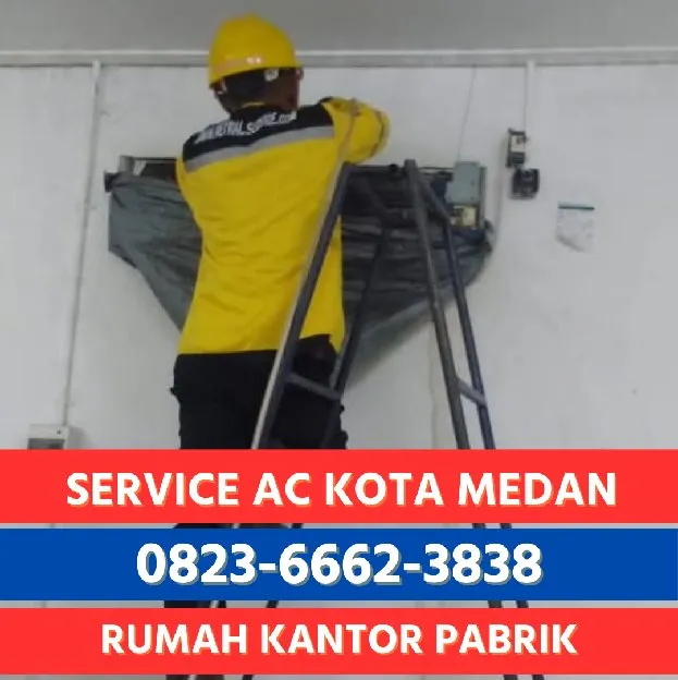 Perawatan AC Gedung Perkantoran Medan Profesional & Bergaransi 0823  6662  3838