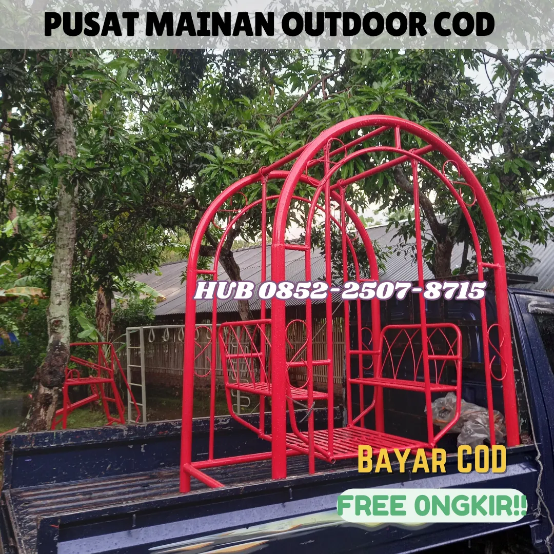 Pusat model ayunan besi anak Pas Untuk Taman Rumah Depan Kec Ngrampal Sragen