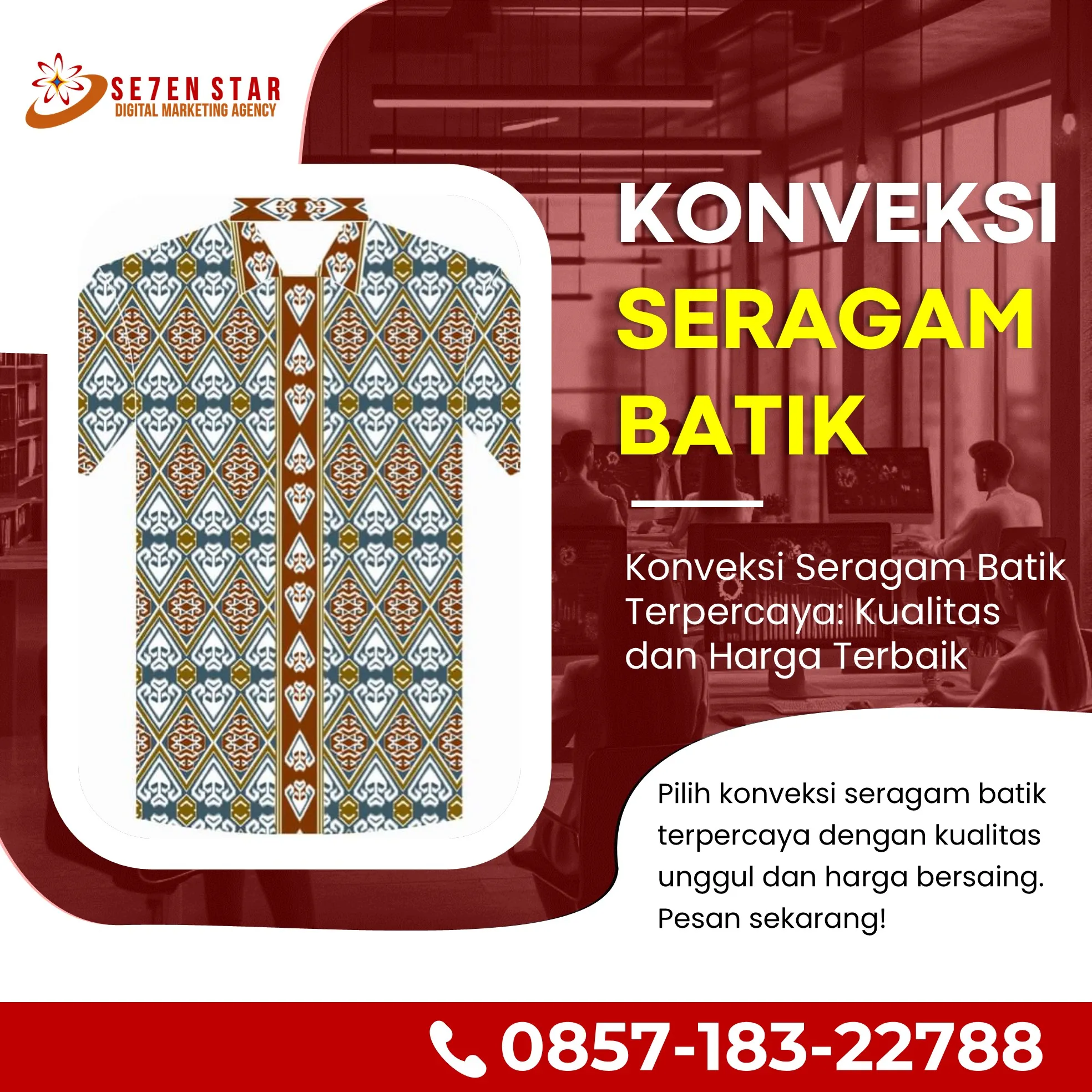 Agen Seragam Batik SMP 2025