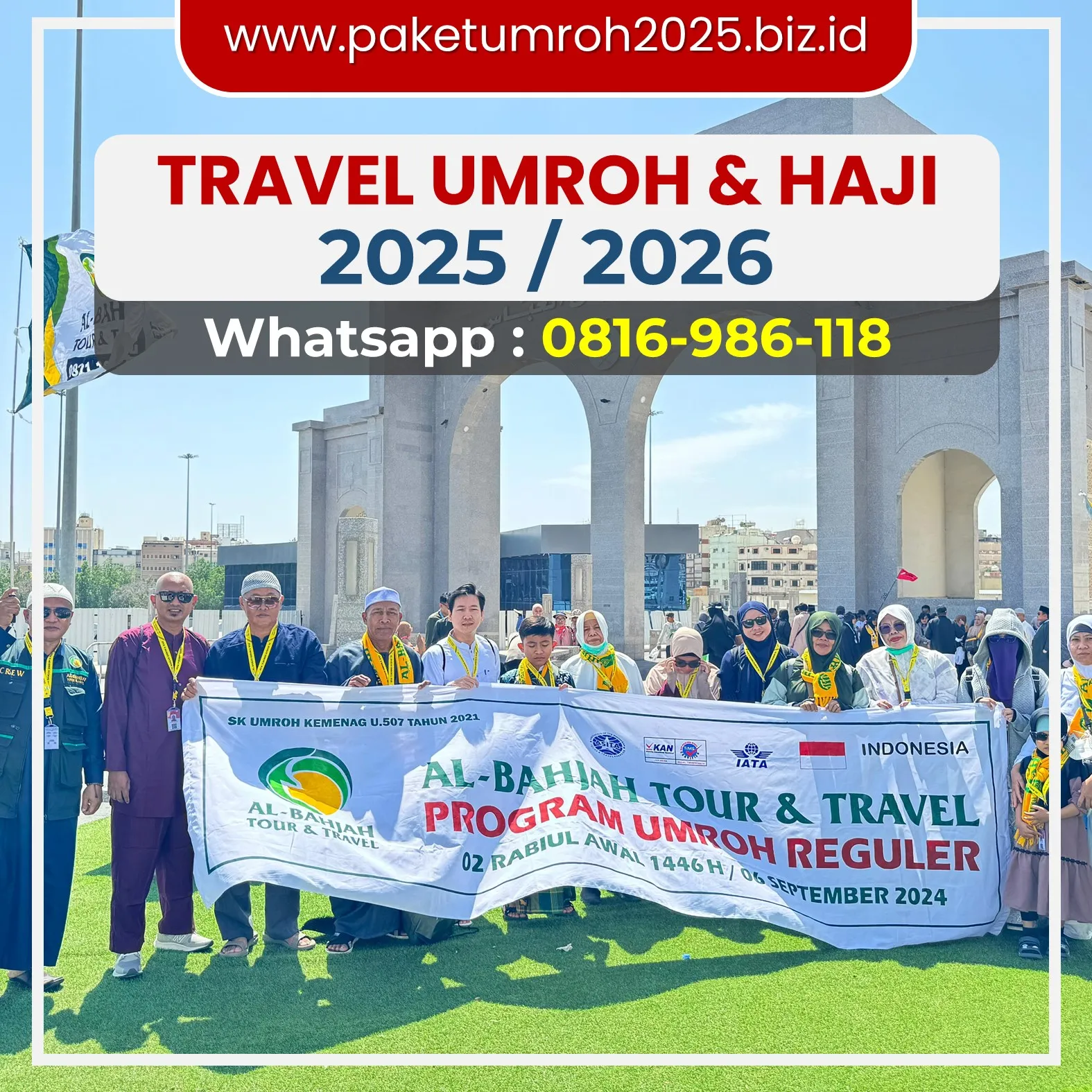 Travel Umroh Ramadhan 2025 Binangun Blitar AL Bahjah – Umroh Berkah, Hati Tenang!