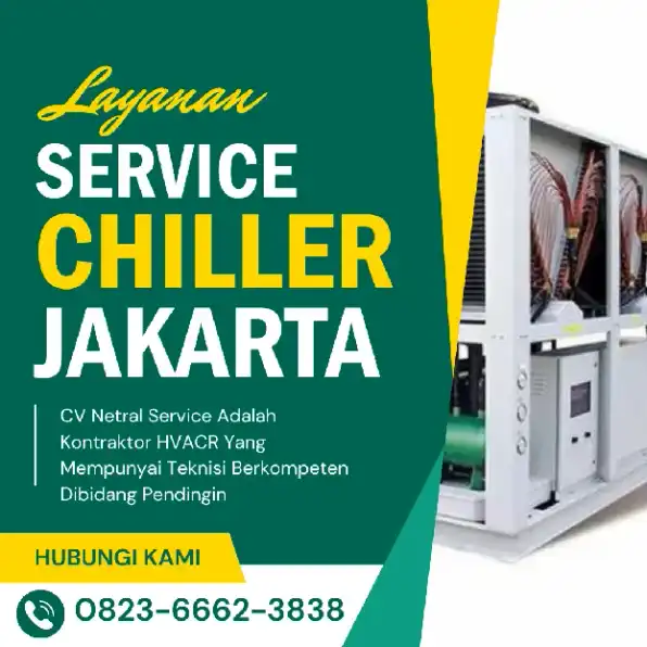 Ahli Service Chiller Jakarta Utara 0823-6662-3838