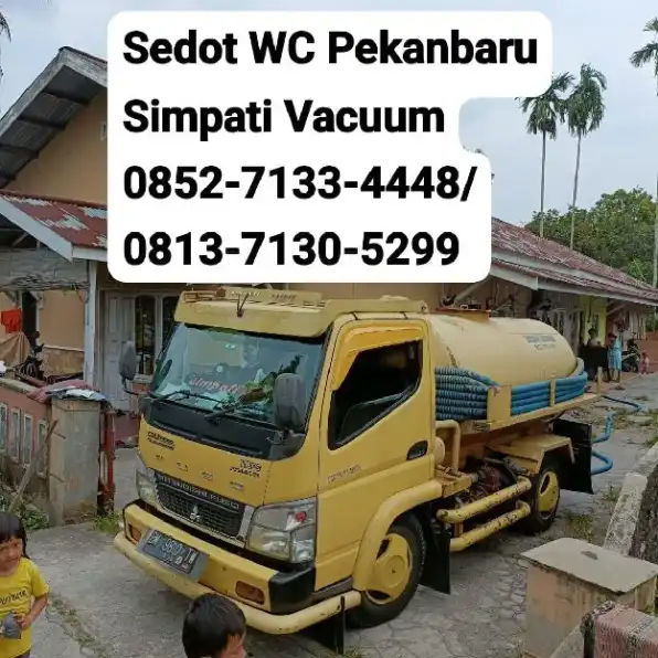 Jasa sedot WC Pekanbaru 0852-7133-4448 Simpati Vakum