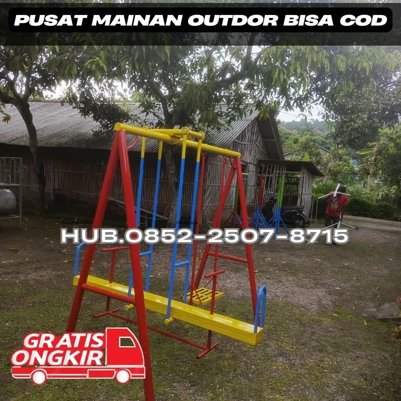 Gambar Ayunan Besi Dan Jungkat Jungkit Kec Bangorejo Banyuwangi