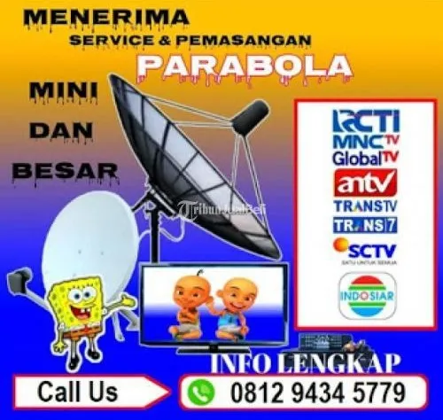 Toko Jasa Pasang Antena Parabola Mini Di Wangunharja, Cikarang Utara & Jasa Service Setting Parabola Rumahhan Area Bakasi