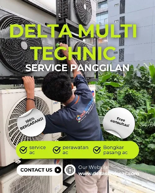 Jasa cuci,service & bongkar pasang AC karet kuningan - bergaransi