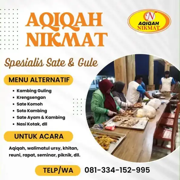 Hub. 0813 3415 2995 Catering Aqiqah Halal Dengan Pilihan Menu Lengkap Dan Nikmat Kota Batu