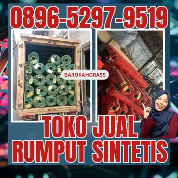 0896-5297-9519 (Bu Diana), Penjual Rumput Sintetis Pandeglang Cisata