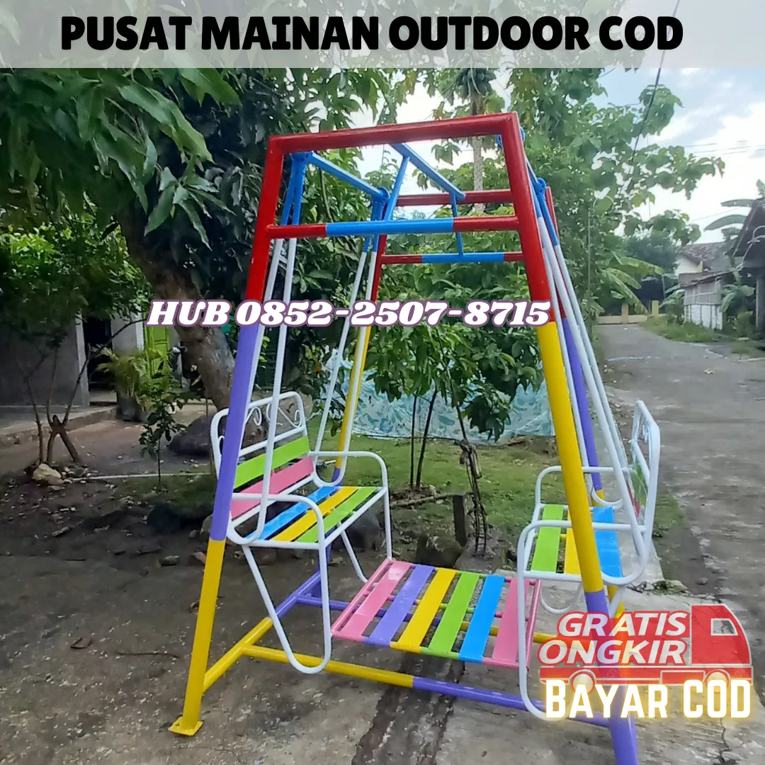 Contoh ayunan besi anak Untuk Taman Rumah Belakang Kec Karangpawitan Garut
