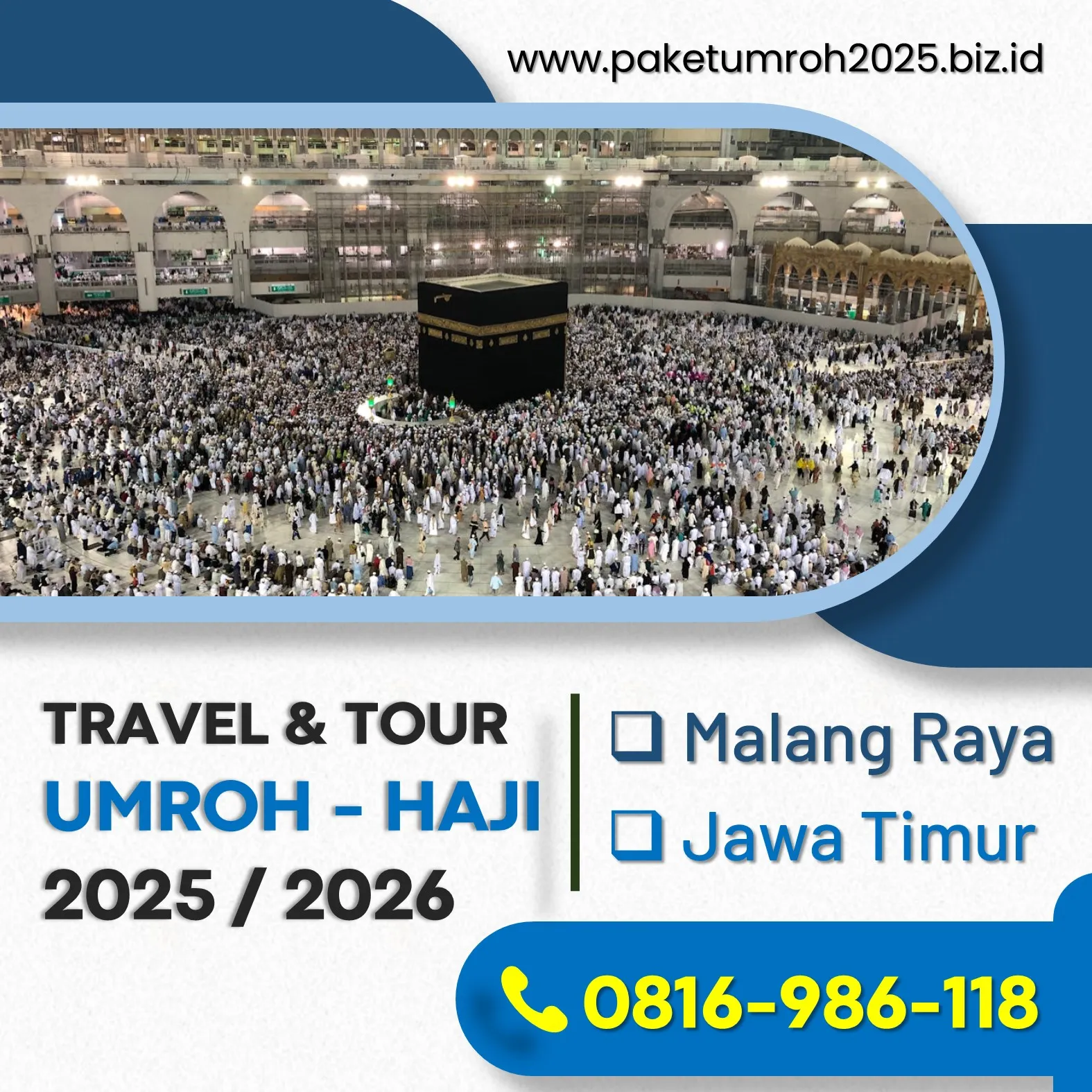 Travel Umroh Reguler 2025 Sumberpuncung Malang AL Bahjah