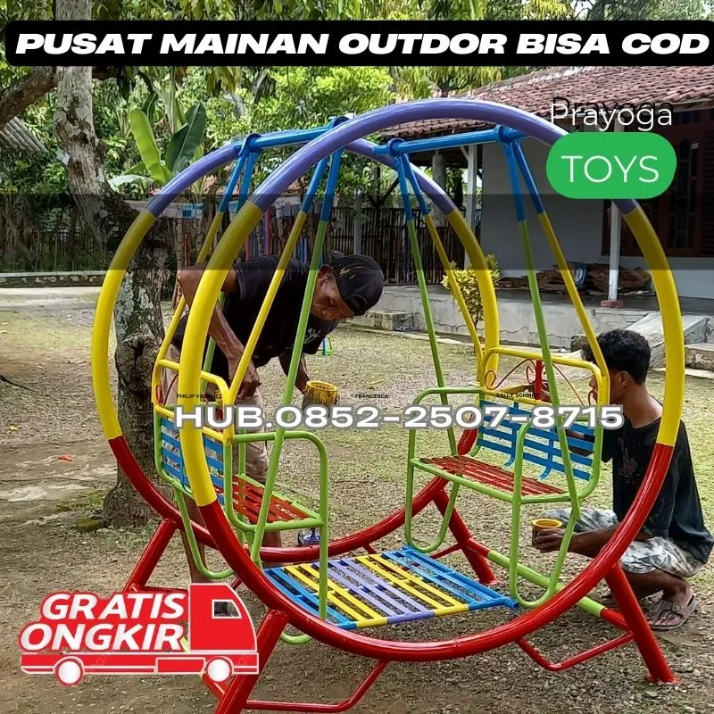 Desain Ayunan Besi Minimalis Dan Mangkok Putar Kec Larangan Pamekasan