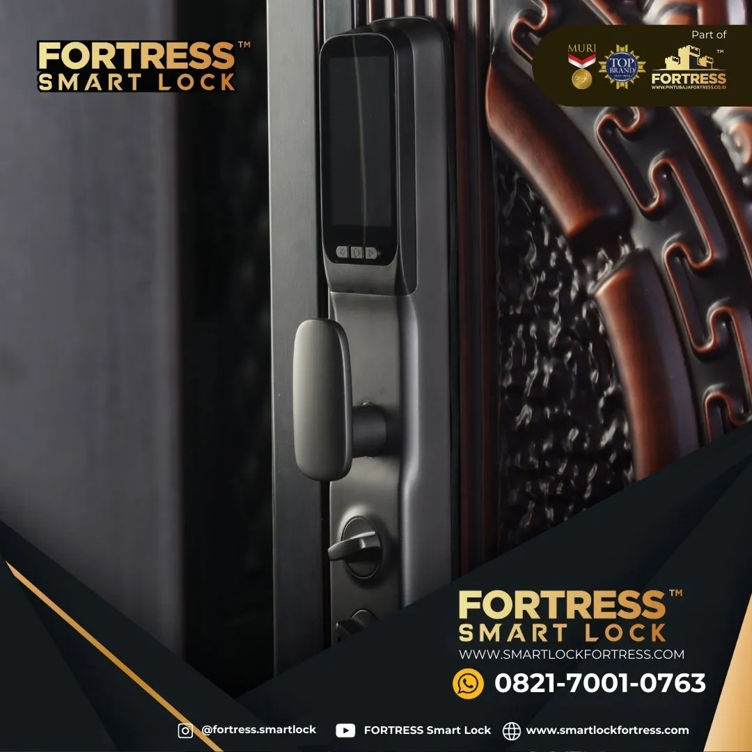 (FORTRESS) Smart Lock Door Untuk 2 Pintu Di Landak