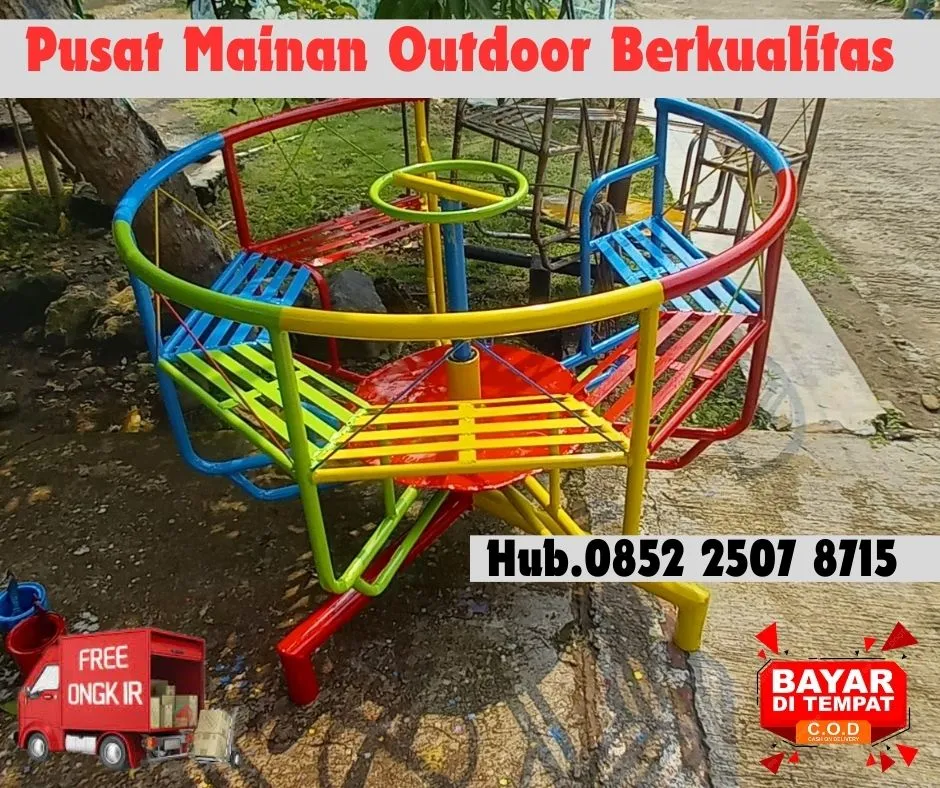 Hub 0852-2507-8715 TERMURAH !! Ayunan Besi Taman Dan Jembatan Goyang Kec Borobudur Magelang Bayar COD Free Ongkir