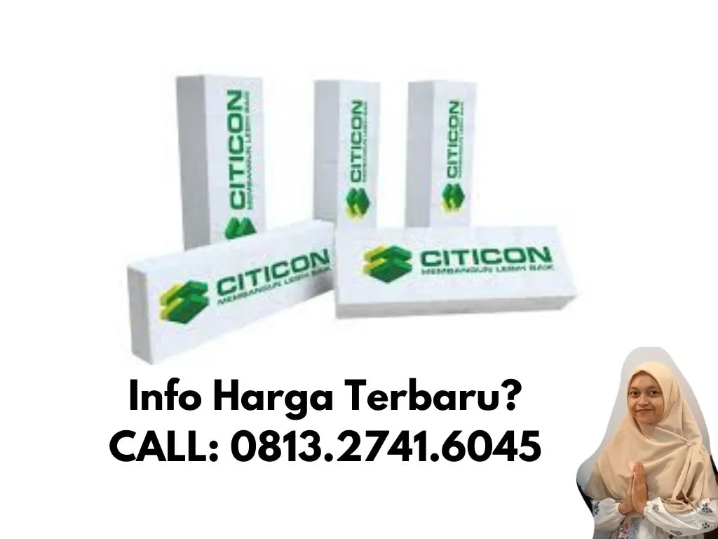 DISTRIBUTOR RESMI! Bata Hebel Citicon Purwakarta Purwakarta