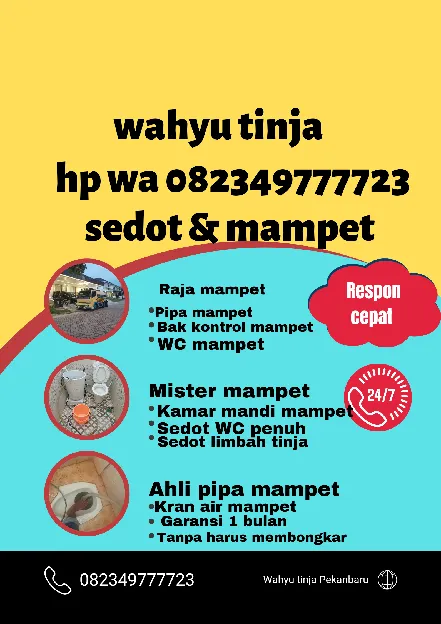 Jasa sedot WC Pekanbaru Riau