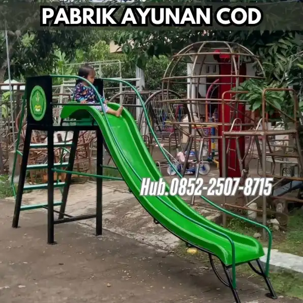 Hub 0852-2507-8715 TERMURAH !! ayunan besi kotak Dan mainan fiberglass Kec Dawuan Subang Bayar COD Free Ongkir