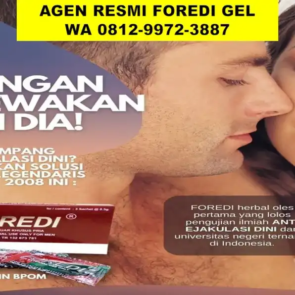 TERLARIS 0812-9972-3887 WA, Agen Resmi Foredi Gel Depok