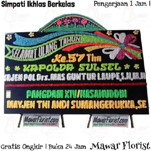 Toko Karangan Bunga Makassar 0811444007