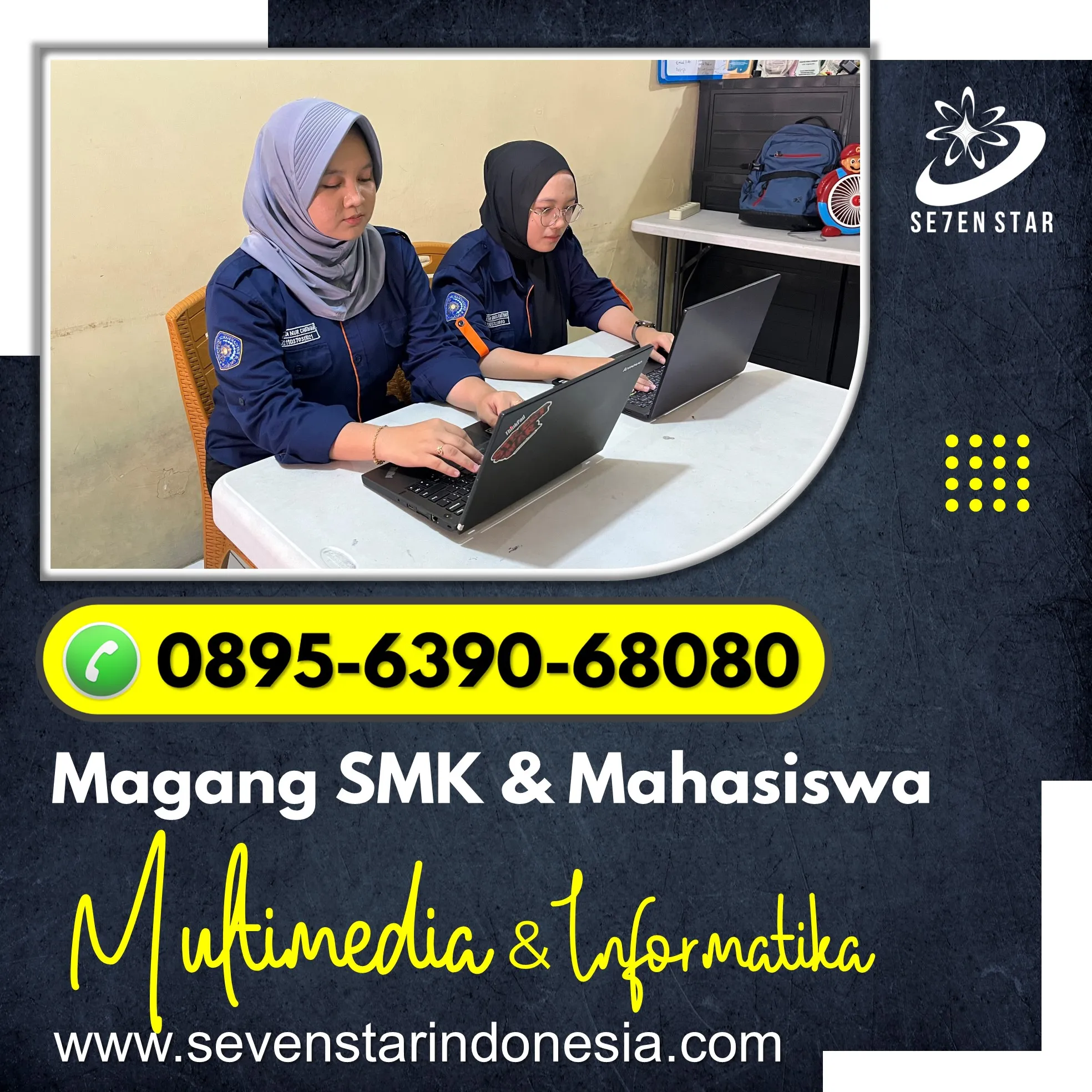 Hub : 0895-6390-68080, Lowongan Internship Mahasiswa Informatika Universitas Ma Chung Di Kediri