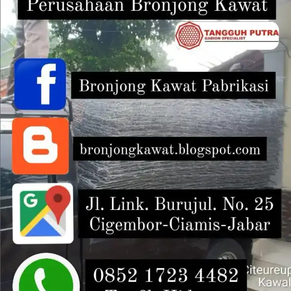 Murah !!! 085217234482, Kawat Bronjong Manual di Tirtoyudo, Malang