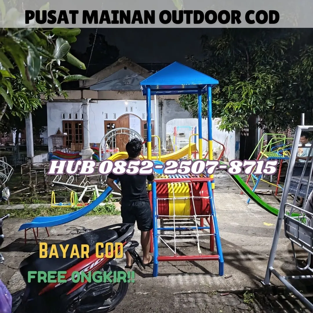 Contoh ayunan besi minimalis Dan mainan tk Kec Cipeucang Pandeglang