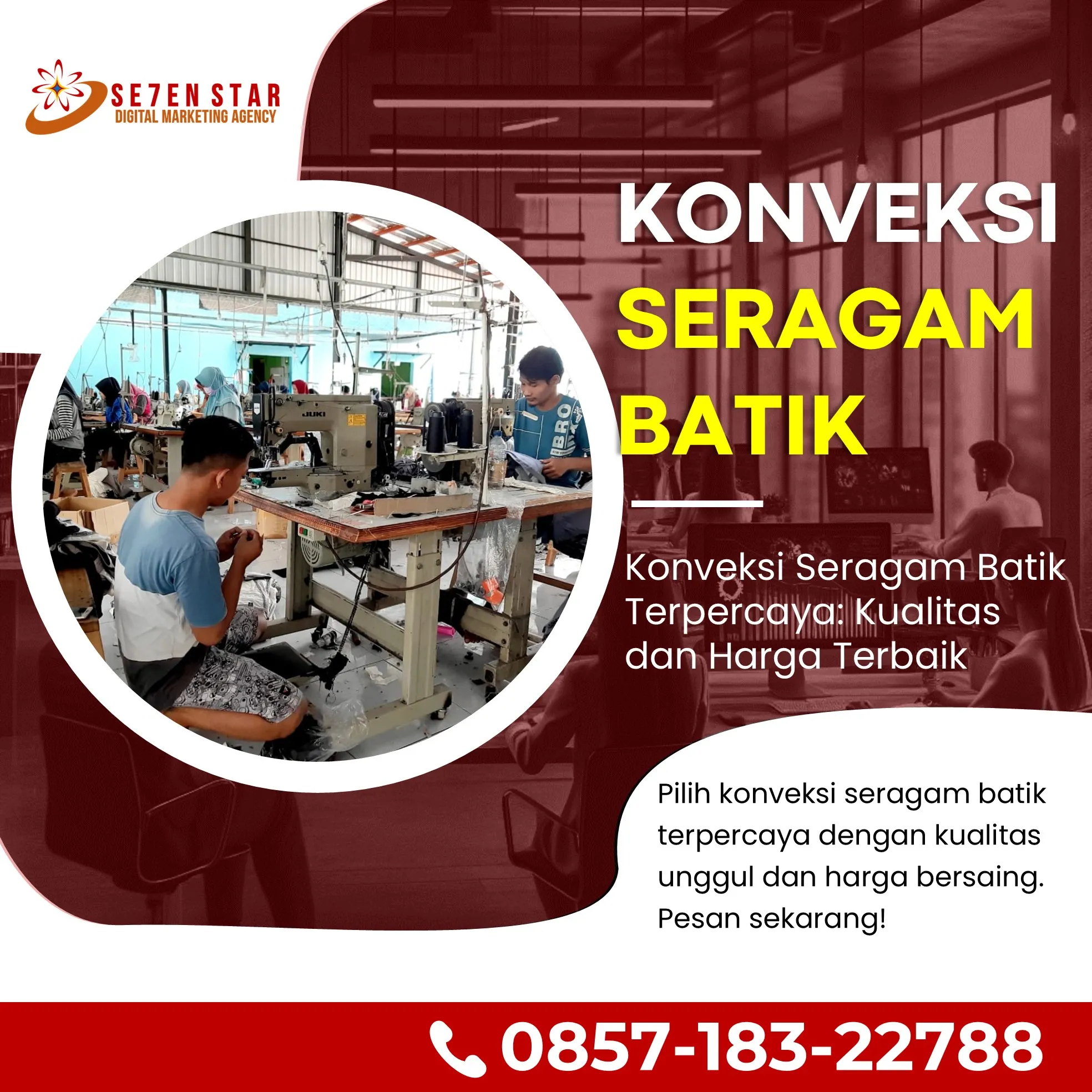 Agen Seragam Batik SMK 2025