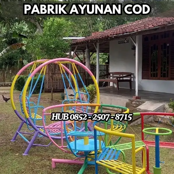 Hub 0852-2507-8715 TERMURAH !! Ayunan Besi Taman Dan Jembatan Goyang Kec Blora Blora Bayar COD Free Ongkir