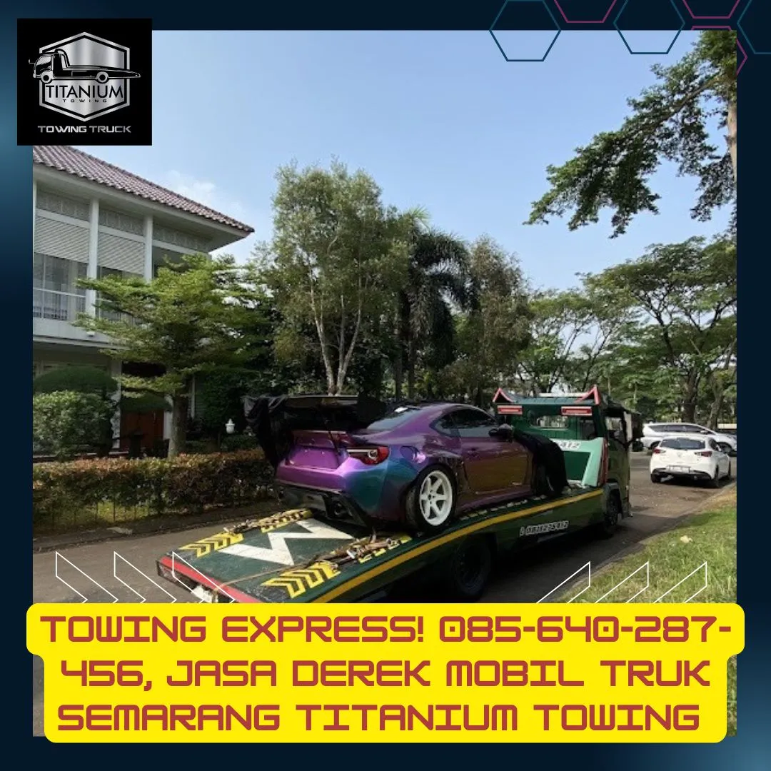 Towing Express, Jasa Derek Mobil Truk Semarang Titanium Towing