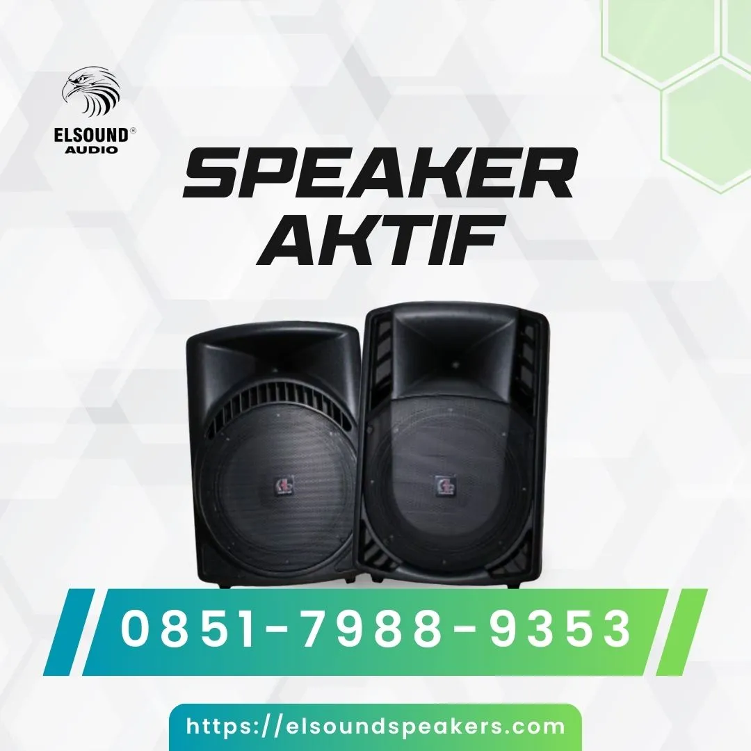 TERBAIK!  0851-7988-9353 Speaker Aktif Karaoke Elsound Audio di Bakung Blitar - Jawa Timur